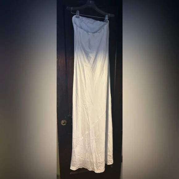 Show me your mumu Taylor Tube Maxi Dress white - Picture 3 of 3
